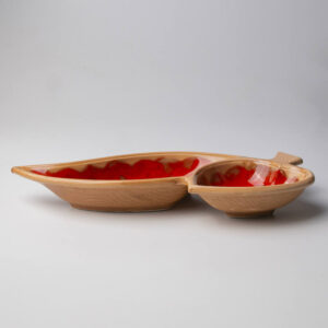 Grande Petisqueira em Cerâmica Americana